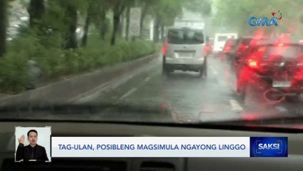 Tag-ulan, posibleng magsimula ngayong linggo | Saksi