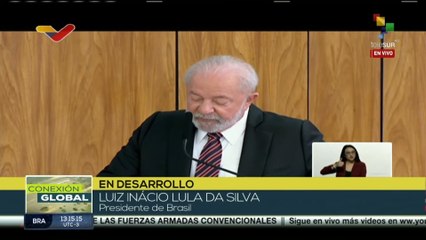 "Espero contar con ustedes para que la relación entre Brasil y Venezuela no sea solo comercial"