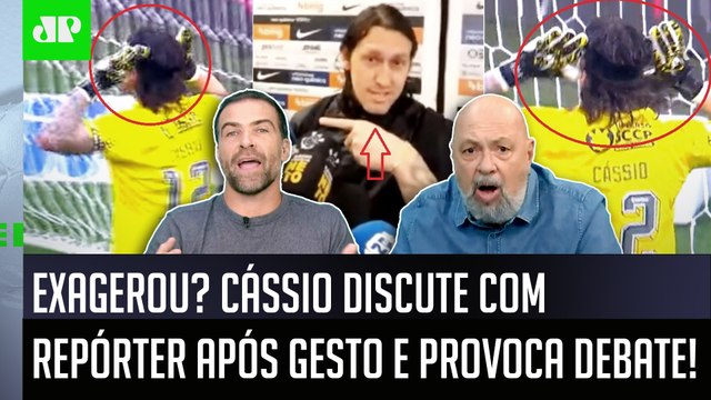 POLÊMICA! Cara, ISSO que o Cássio FALOU pro repórter foi... DESABAFO no Corinthians GERA DEBATE!