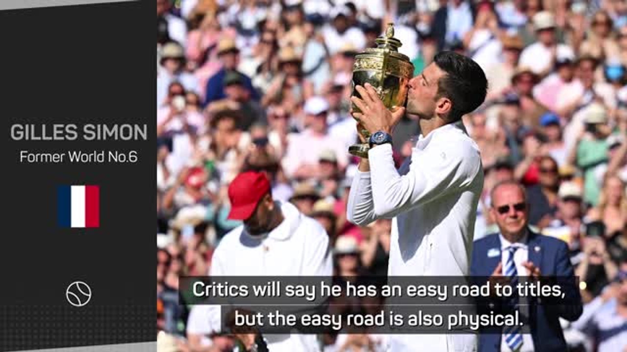 Simon gives Djokovic two more years of Grand Slam glory