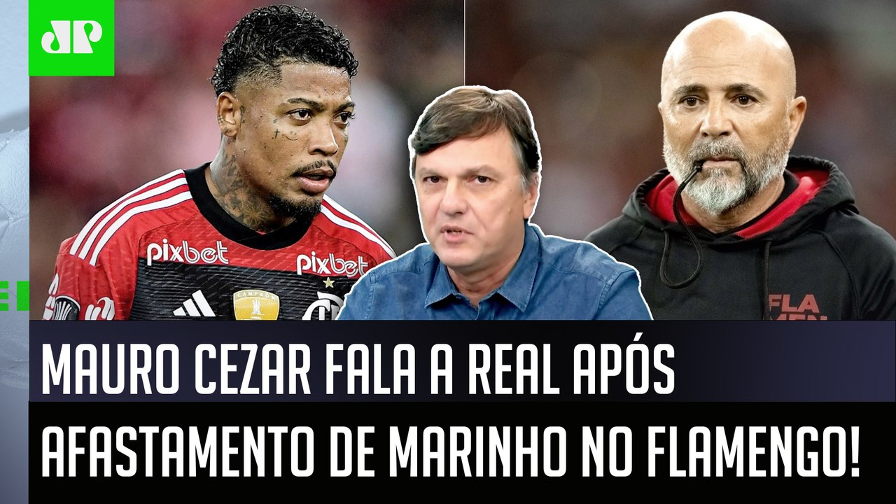 "O Marinho FOI AFASTADO do Flamengo por INDISCIPLINA! Isso pra mim é..." Mauro Cezar FALA A REAL!