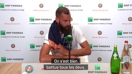 Roland-Garros - Paire : "Il faut juste que la tête revienne"