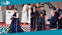 Charlene de Monaco : la princesse opte pour une robe fendue arc-en-ciel pour le Grand Prix de Monaco