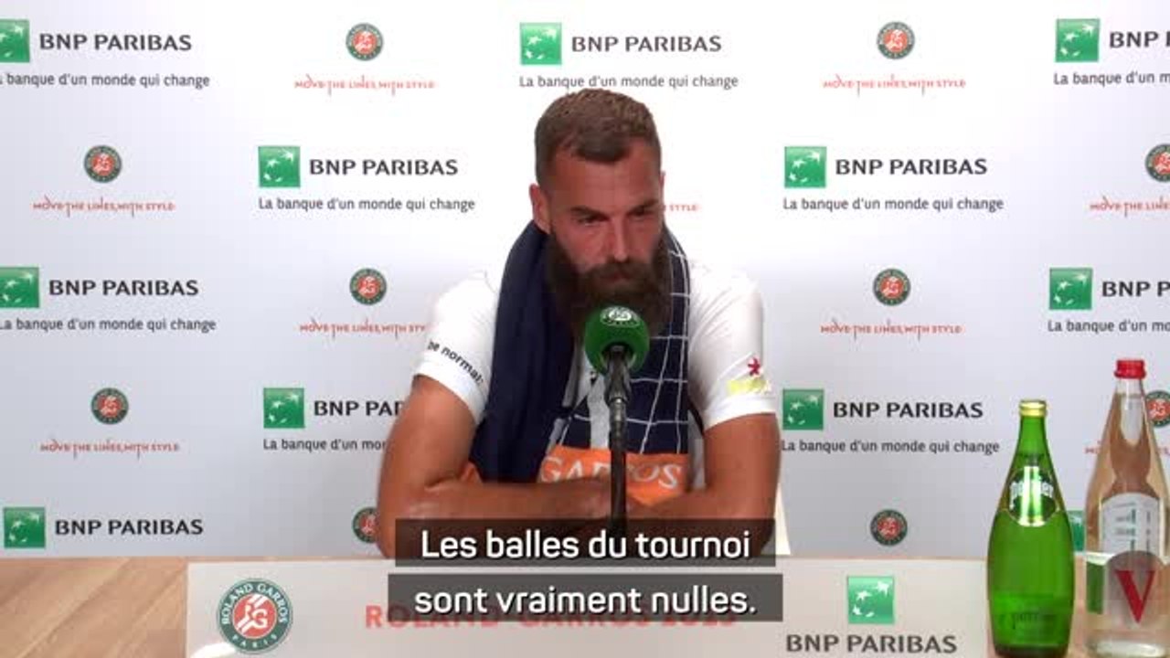 Roland-Garros - Paire : "Les balles du tournoi sont vraiment nulles"