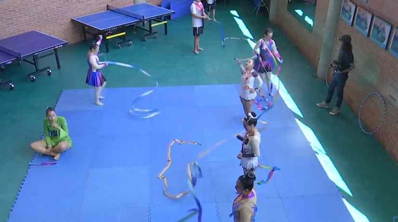 Gimnastas hacen sus sueños realidad en la Olimpiadas Fides Compensar