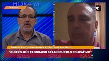 Rodrigo Pipo Duran, intendente electo de Eldorado, habló acerca del comienzo de la etapa de transición como mandatario del municipio y los desafíos que tiene que enfrentarA