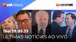 Bolsonaro causou calote histórico na Caixa; Lula e Maduro; CPI do 8 de janeiro e notícias ao vivo