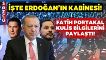 Fatih Portakal Erdoğan'ın Kabinesiyle İlgili Kulisleri Paylaştı! Berat Albayrak ve Sinan Oğan Detayı