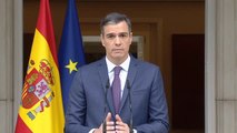 Pedro Sánchez contraataca con la convocatoria de elecciones generales el 23 de julio