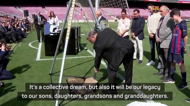 The new Nou Camp will be Barcelona's legacy - Laporta