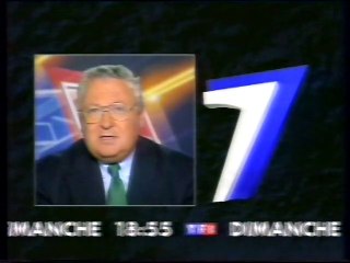 TF1 - 25 Février 1995 - Fin "Ushuaïa" (Nicolas Hulot), pubs, teasers, générique "Paire D'As"