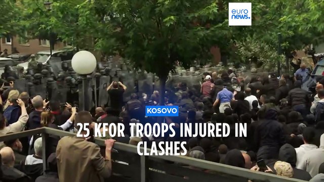 NATO condemns clashes in Kosovo, 25 KFOR troops injured, 3 critical