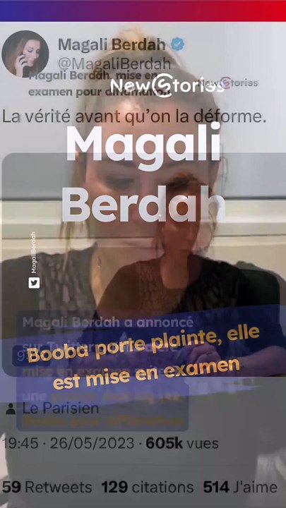 Magali Berdah mise en examen