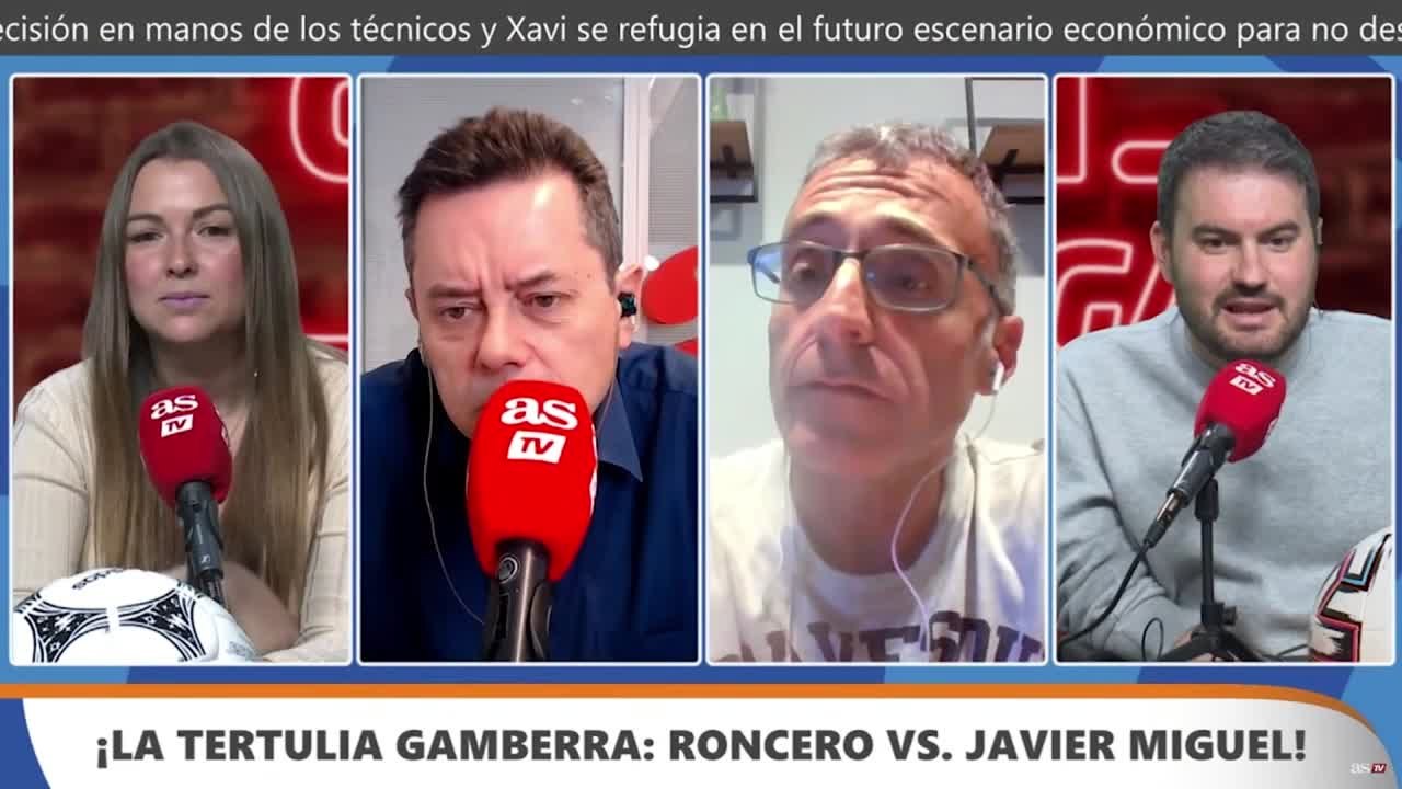La reacción de Roncero cuando le dicen que Messi es hoy por hoy el mejor jugador del mundo