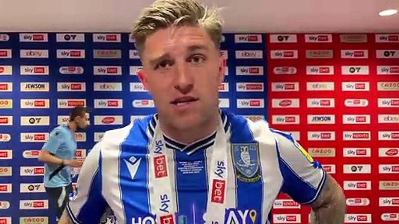 Josh Windass after his dramatic Sheffield Wednesday winner