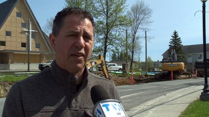 Kedgwick : les travaux de la rue Notre-Dame sont commencés