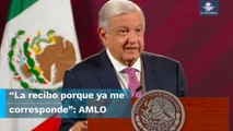 López Obrador confirma que cobra pensión de adulto mayor