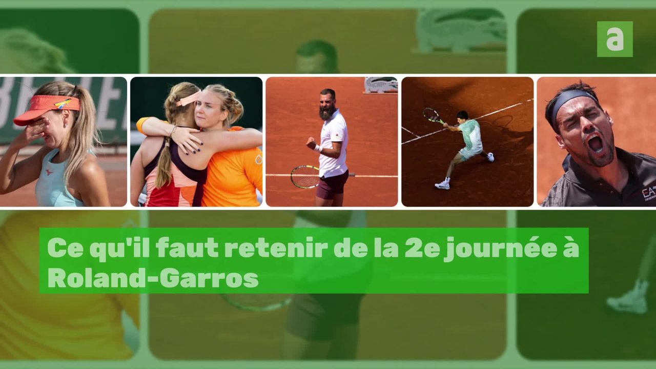 La 2e journée à Roland Garros en un coup d’oeil: Zanevska en pleurs, Bonaventure humiliée, Alcaraz a eu besoin de 5 balles de match