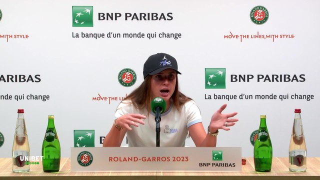 Roland-Garros 2023 - Elina Svitolina : I would like to invite you all to help Ukrainians, and that is the main objective: to help children, to help women who have lost their husbands, because they fought in the war for Ukraine.