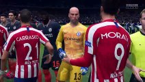 FIFA 20 Champions league run   Chelsea vs Atlético Madrid Quarter Final Part 1