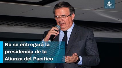 No hay intención de escalar conflicto con Perú, señala Ebrard