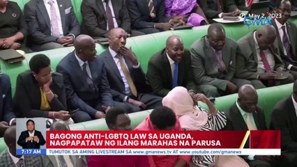 Bagong Anti-LGBTQ law sa Uganda nagpapataw ng ilang marahas na parusa | UB
