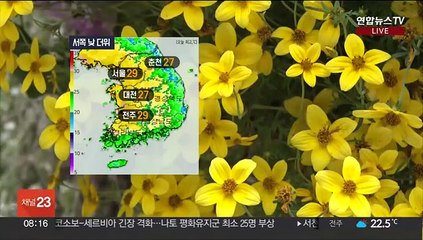 [날씨] 전국 흐리고 남해안·제주 비…서쪽 초여름 더위