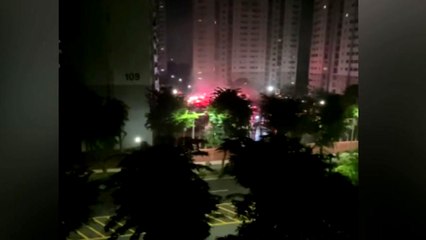 인천 아파트 지하주차장에서 불..."다친 사람 없어" / YTN