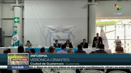 Partidos políticos verificaron el arte final de las papeletas para elecciones de Guatemala