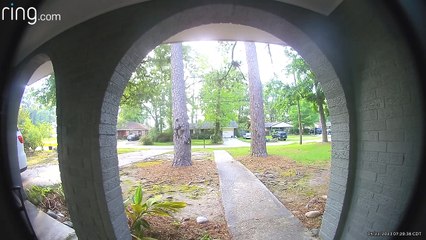 Home Break-In Attempt Caught On Doorbell Camera