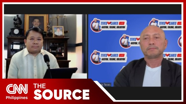 Negros Oriental Congressman Arnie Teves and Atty. Ferdie Topacio | The Source