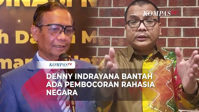 Denny Indrayana soal Informasi Putusan MK: Saya Tegaskan, Tidak Ada Pembocoran Rahasia Negara