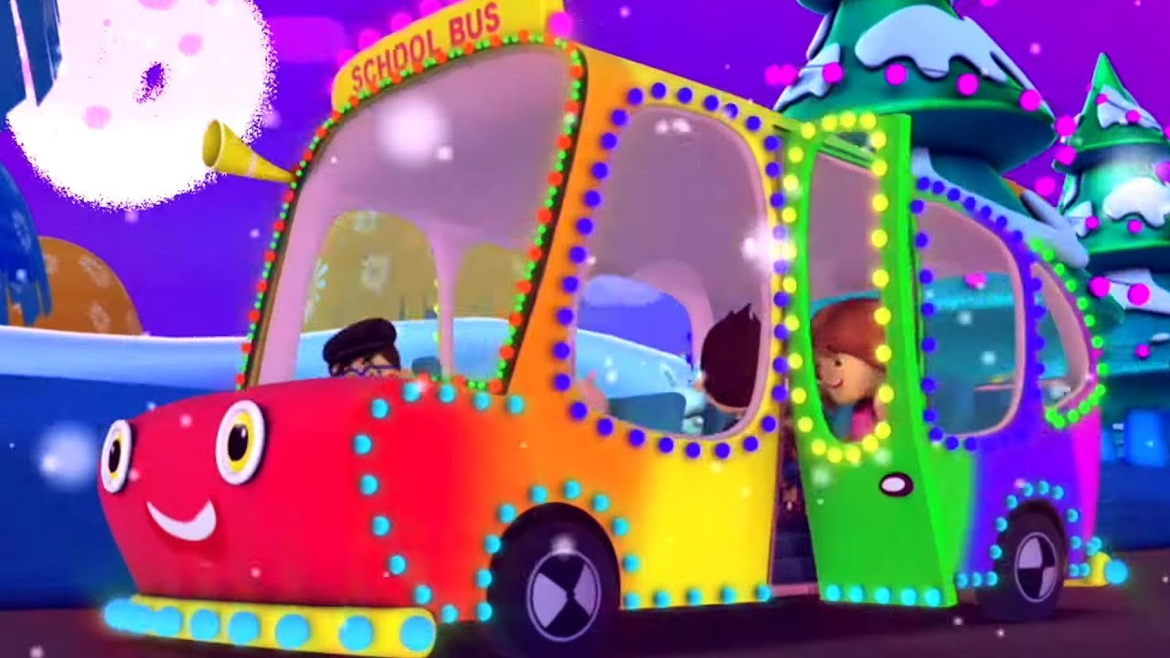 Wheels On The Bus Go Round And Round, Song For Children