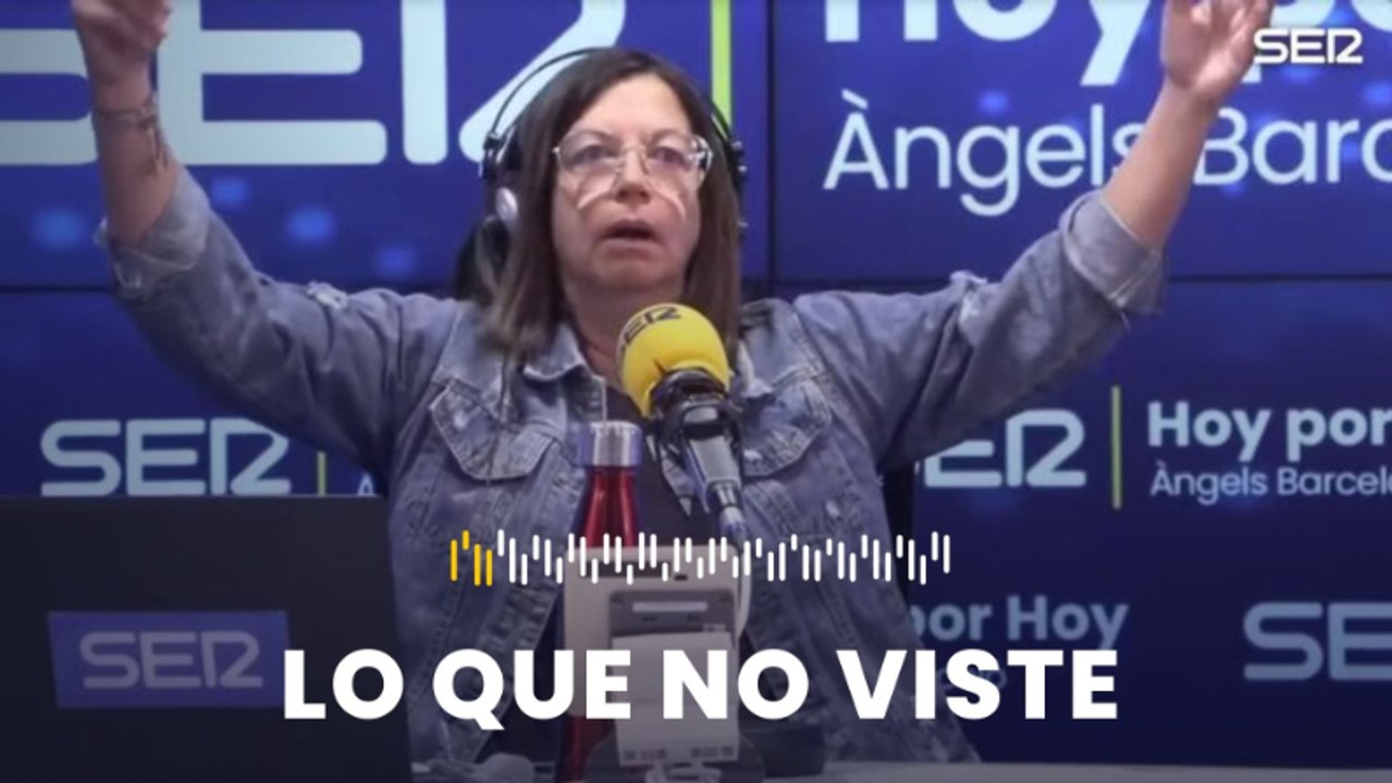 "¡Qué broma es esta!": lo que no viste de la reacción viral de Àngels Barceló sobre las elecciones