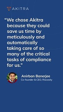 Riscosity Achieved SOC 2 Compliance Using Akitra's Compliance Automation | Akitra