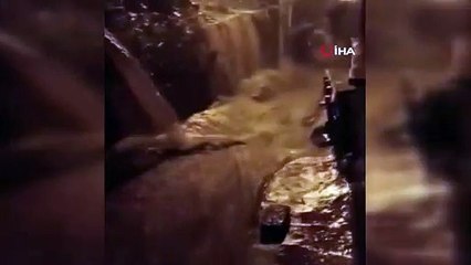 Elazığ'da aşırı yağış sele neden oldu