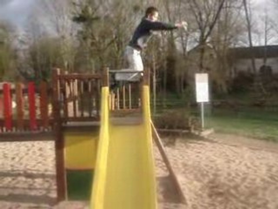 rémi chute parkour
