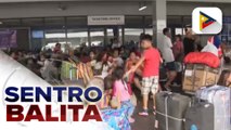 Mga pasahero sa Manila North Port, dagsa sa kabila ng banta ng bagyo