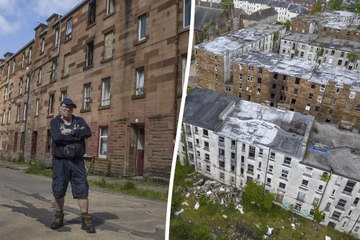 ‘Britain’s chernobyl’ - Man refuses to leave derelict estate despite it being earmarked for demolition