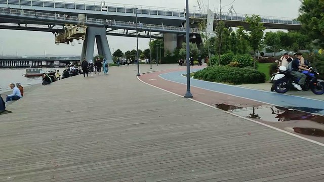 İstanbul'da genel olarak görünüm.