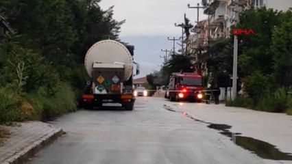 Tankerden sızan gaz korkuttu