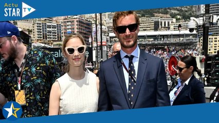 Pierre Casiraghi avec sa femme Beatrice, sublime en look Dior : couple glamour au Grand Prix de Mona