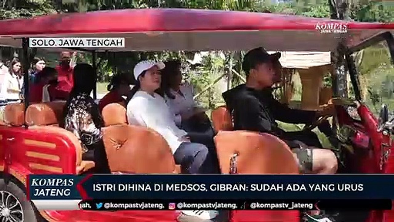 Istri Dihina di Medsos, Gibran: Sudah Ada yang Urus
