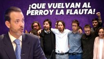  César Sinde se desata contra Podemos: “¡Que vuelva al perro, la flauta y las tiendas de campaña!”