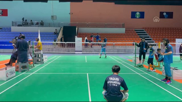 KABİL - Afgan gençler, TİKA sponsorluğunda Afganistan Badminton Milli Takımı'na girmek için mücadele ediyor
