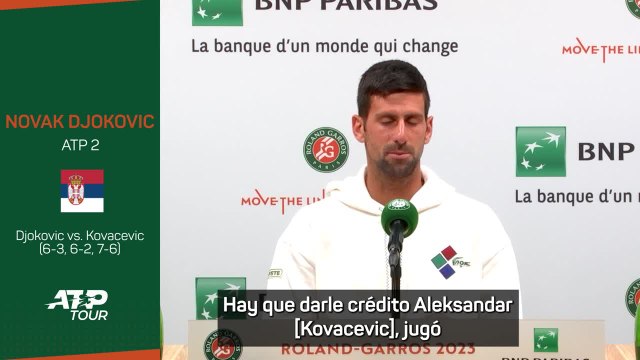 ROLAND GARROS | RUEDA de PRENSA de NOVAK DJOKOVIC | DIARIO AS