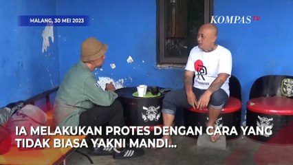 Ini Sosok yang Mandi dan Cuci Baju di Kantor PDAM Malang