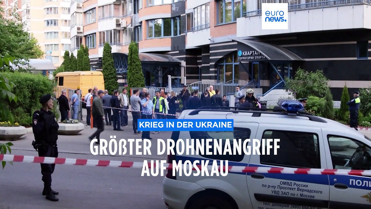 Drohnenangriff auf Moskau