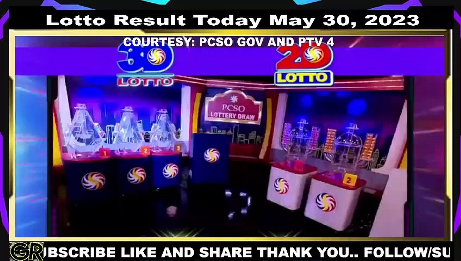 Ptv lotto clearance draw