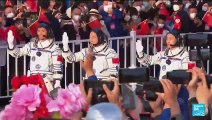 La Chine envoie trois taïkonautes sur sa plateforme spatiale